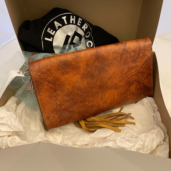 LEATHER ROCK bag NWT - Picture 3 of 5